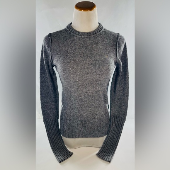 AMERICAN EAGLE OUTFITTERS GRAY SWEATER SIZE MEDIUM - Picture 2 of 8
